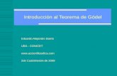 Introducción al Teorema de Gödel