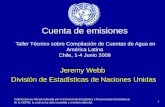 Jeremy Webb  División de Estadísticas  de Naciones Unidas