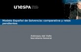 Modelo Español de Solvencia: comparativa y retos pendientes