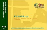 KiotoEduca EDUCACIÓN AMBIENTAL FRENTE AL CAMBIO CLIMÁTICO
