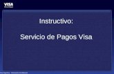 Instructivo: Servicio de Pagos Visa