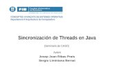 Sincronización de Threads en Java
