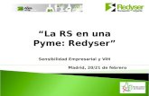 “La RS en una Pyme: Redyser” Sensibilidad Empresarial y VIH Madrid, 20/21 de febrero