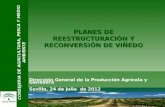 PLANES DE REESTRUCTURACIÓN Y RECONVERSIÓN DE VIÑEDO