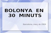 BOLONYA  EN  30  MINUTS