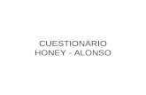 CUESTIONARIO HONEY - ALONSO