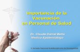 Importancia de la Vacunación  en Personal de Salud
