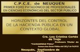 C.P.C.E.  de  NEUQUÉN  PRIMER FORO PATAGÓNICO DE PROFESIONALES