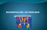 SEGMENTACIÓN  DE MERCADO INTRODUCCIÓN