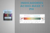 Indicadores ácido-base y pH