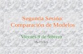 Segunda Sesión: Comparación de Modelos