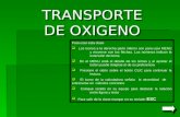 TRANSPORTE DE OXIGENO