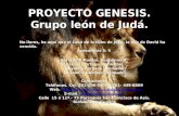 PROYECTO GENESIS. Grupo león de Judá.