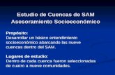 Estudio de Cuencas de SAM  Asesoramiento Socioeconómico