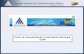 Centro de Documentación e Información Municipal  CDIM