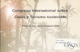 Congreso Internatoinal sobre  Oasis y Turismo sostenible