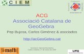 ACG Associació Catalana de GeoGebra