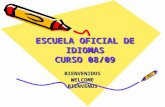 ESCUELA OFICIAL DE IDIOMAS CURSO 08/09