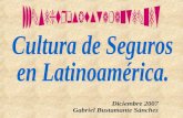 Cultura de Seguros en Latinoamérica.