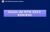 Guías de HTA 2013  ESH/ESC