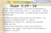Juan 1:29  -  34