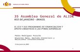 35 Asamblea General de ALIDE RIO DE JANEIRO - BRASIL