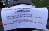 Con solo 1 radar, 77 multas diarias, en un año 28.000 multas, a 300 euros cada una: