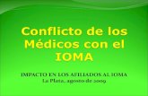 Conflicto de los Médicos con el IOMA