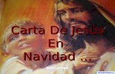 Carta De Jesús En  Navidad …