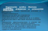 Organización Jurídica Mexicana  OFRECEMOS: