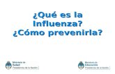 ¿Qué es la Influenza? ¿Cómo prevenirla?