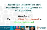 Revisión histórica del movimiento indígena en el Ecuador:  Hacia el