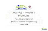 Mashiaj – Mesías 5 Profecías