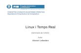Linux i Temps Real