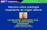Ateneos sobre patología respiratoria de origen laboral