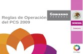 Reglas de Operación del PCS 2009