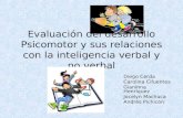 Evaluación del desarrollo Psicomotor y sus relaciones con la inteligencia verbal y no verbal