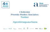 I Edición  Premio Redes Sociales: Twitter