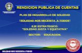 RENDICION PUBLICA DE CUENTAS