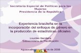 Secretaría Especial de Políticas para las Mujeres Presidencia de la República