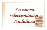 La nueva selectividaden  Andalucía
