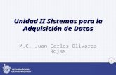 Unidad II Sistemas para la Adquisición de Datos