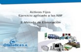 Activos Fijos  Ejercicio aplicado a las NIIF 2. Método de Eliminación