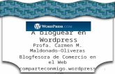 A  bloguear  en  Wordpress