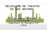 SELECCIÓN DE TARIFAS DE GAS NATURAL