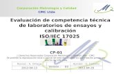 Evaluación de competencia técnica de laboratorios de ensayos y calibración ISO/IEC 17025