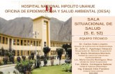 HOSPITAL NACIONAL HIPOLITO UNANUE OFICINA DE EPIDEMIOLOGIA Y SALUD AMBIENTAL (OESA)