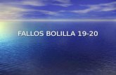 FALLOS BOLILLA 19-20