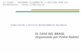 IX CURSO - REFORMAS ECONÓMICAS Y GESTIÓN PÚBLICA ESTRATEGICA - CEPAL/ILPES/ECLAC