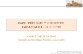 Papel Presente y Futuro de  CABAZITAXEL  En El CPHR
